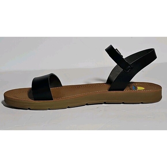 Womens Paradise Bay Black Pastel Gem Strappy Sandals Sz 8.5 M - Picture 7 of 8